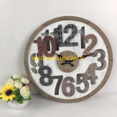 oversized farmhouse wall clock