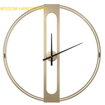 Gold Metal Wall Clock