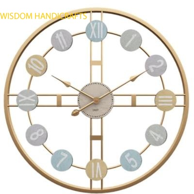 Decorative Clock with Color Number