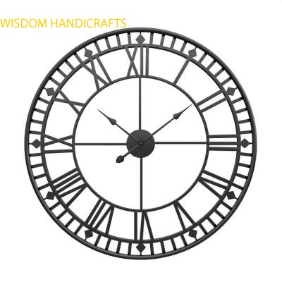 Oversize Decorative Metal Clock