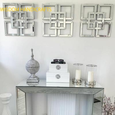 Squares Mirror Wall Art