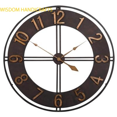 Oversized Vibrant Wall Clock